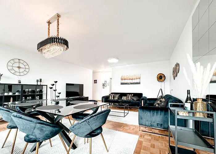 Moderne 110 M2 Grosse Gold Night Apartment