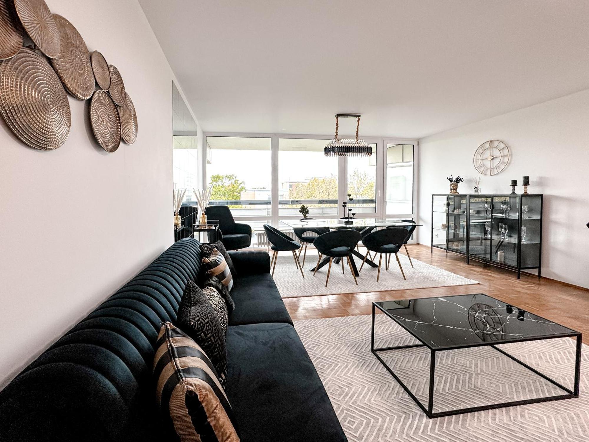 Moderne 110 M2 Grosse Gold Night Apartment